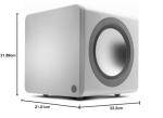Cambridge Audio Minx X201 Active Subwoofer - White