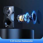 Bobtot 5.1 Surround Sound Speakers with Strong Bass