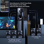 Bobtot 5.1 Surround Sound Speakers with Strong Bass