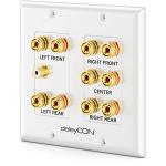 delEYCON 5.1 Wall Box for Surround Sound