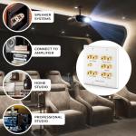 delEYCON 5.1 Wall Box for Surround Sound