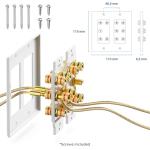 delEYCON 5.1 Wall Box for Surround Sound
