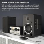AZATOM Equinox 2 M4 Bluetooth Bookshelf Speakers