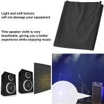 Speaker Grill Cloth for Dust Protection - Black