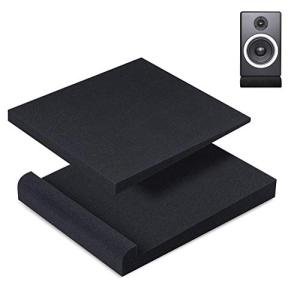 High-Density Acoustic Foam Speaker Isolation Pads