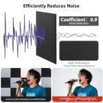 12 Pack Self-Adhesive Soundproofing Foam Panels