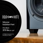 Silicone Isolation Feet Pads for Subwoofers - 4-Pack