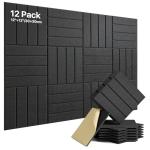 Soundsbay 12 Pack Self-Adhesive Acoustic Wall Panels