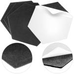 18-Pack Hexagon Acoustic Panels for Soundproofing