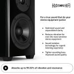 Silicone Isolation Feet Pads for Subwoofers - 4-Pack