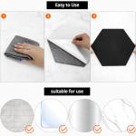 18-Pack Hexagon Acoustic Panels for Soundproofing