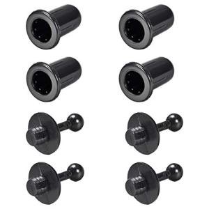 Black Speaker Small Peg Kit - 4 Pairs