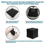 JBER 6-Pack Soundproof Studio Foam Panels