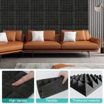 24 Pack Noise Absorption Acoustic Foam Panels