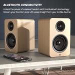 AZATOM Equinox M3 Bluetooth 2.0 Bookshelf Speakers