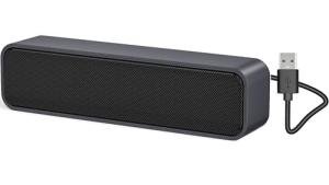 ADELGO Mini Portable USB Soundbar for PCs
