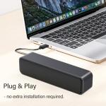 ADELGO Mini Portable USB Soundbar for PCs