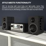AZATOM Equinox M3 Bluetooth Bookshelf Speakers, 60W