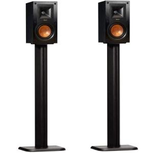 ECHOGEAR Universal Floor Speaker Stands with Iso Pads
