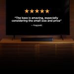 Bose TV Speaker Surround Sound Wireless Bluetooth Soundbar for TV, Black