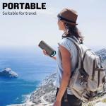 Portable Waterproof Bluetooth Speaker with Stereo Sound