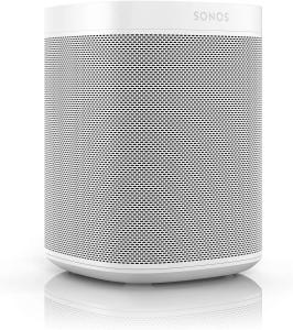 White Sonos One (Gen 2) with Alexa