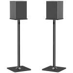 ELIVED Universal Surround Sound Speaker Stands - Black