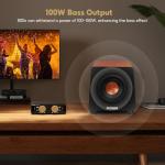 AIYIMA 800X 8-Inch Powered Subwoofer for Home Theater