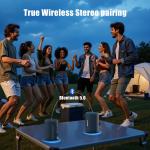 Waterproof Bluetooth Speaker with Subwoofer