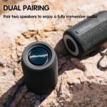 MusiBaby Waterproof Bluetooth Speaker with Booming Bass