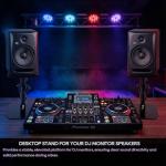 Adjustable Desktop Speaker Stand Pair for 5-7 Inch Speakers