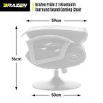 BraZen Pride 2.1 Console Bluetooth Gaming Chair