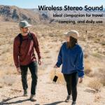 Outdoor Waterproof Bluetooth Speaker with Booming Bass