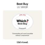 LG S80QR Bluetooth Soundbar with Wireless Subwoofer