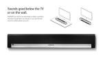 Sonos Playbar - Mountable TV Sound Bar - Black