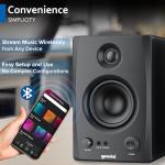 Gemini SMX-3BT 100W Bluetooth Bookshelf Speakers
