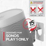 Sonos Play:1 Wall Mount - White Pair, Swivel & Tilt