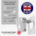 Sonos Play:1 Wall Mount - White Pair, Swivel & Tilt