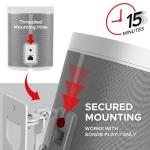 Sonos Play:1 Wall Mount - White Pair, Swivel & Tilt