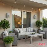 Waterproof Marine Box Speakers - Dual Indoor Outdoor