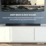 AZATOM Dolby Atmos 26" Soundbar with Wireless Subwoofer