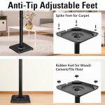 Adjustable Height Speaker Stands for Satellites (Pair)