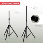 Adjustable Tripod Speaker Stand for DJs