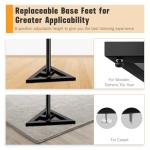 Adjustable 6 Height Metal Speaker Stands - Pair