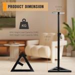 Adjustable 6 Height Metal Speaker Stands - Pair