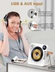 Greadio Portable Bluetooth CD Player with Speakers