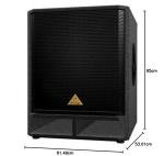 Behringer EUROLIVE VP1800S 1600W 18" Subwoofer