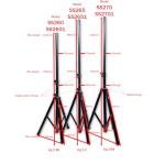 TEK audio SS260 Speaker Stands Kit