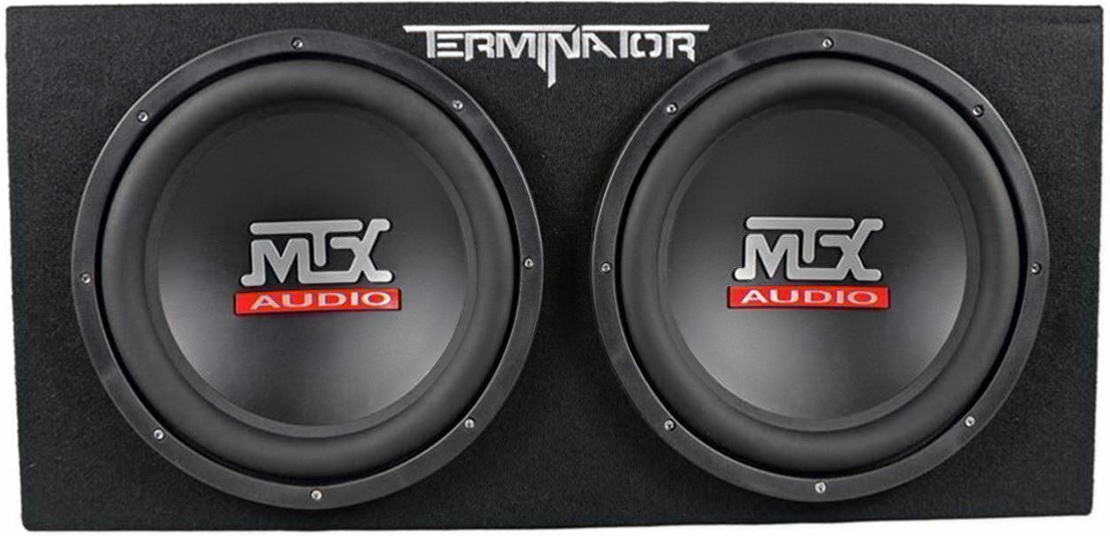 MTX Terminator Dual 12" Subwoofers with Amp Kit