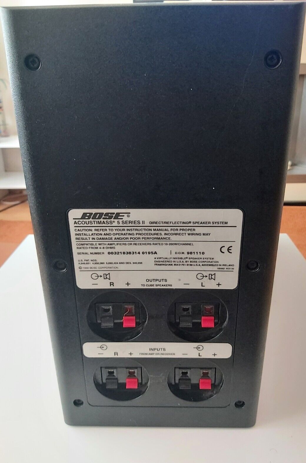 Bose Acoustimass 5 Series II Passive Subwoofer
